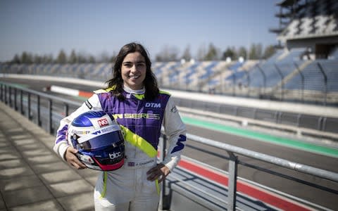 Chadwick insists she is aiming for a full-time F1 seat with Williams - Credit: GETTY IMAGES