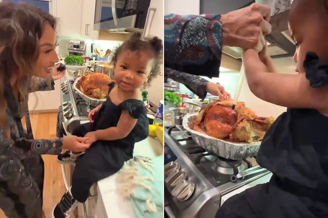 <p>Jeannie Mai Jenkins Instagram</p> Jeannie Mai Jenkins and her daughter Monaco