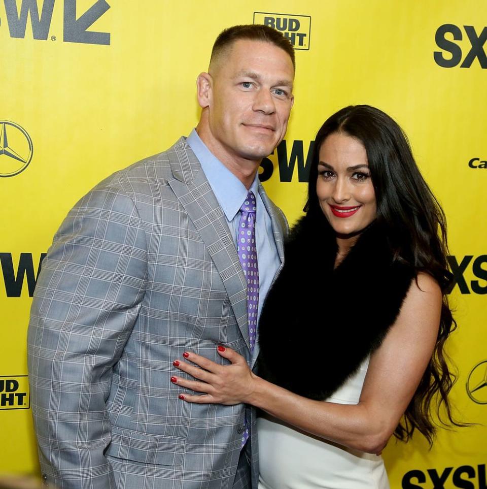 Nikki Bella and John Cena