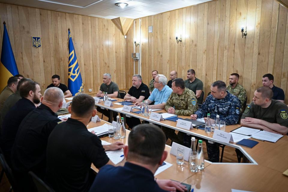 President Volodymyr Zelensky visits Odesa Oblast on May 31, 2023. (Photo: President's Office)