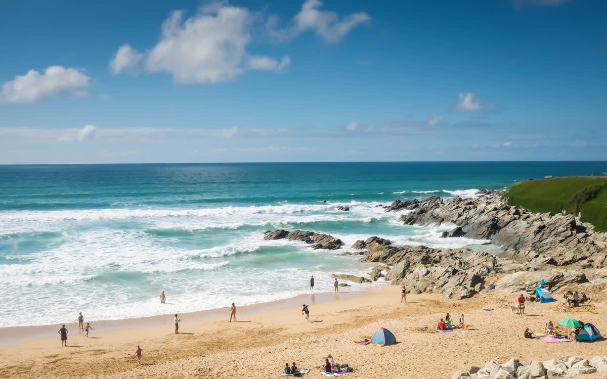 Fistral Beach, famous for its surfing (Getty Images/iStockphoto)