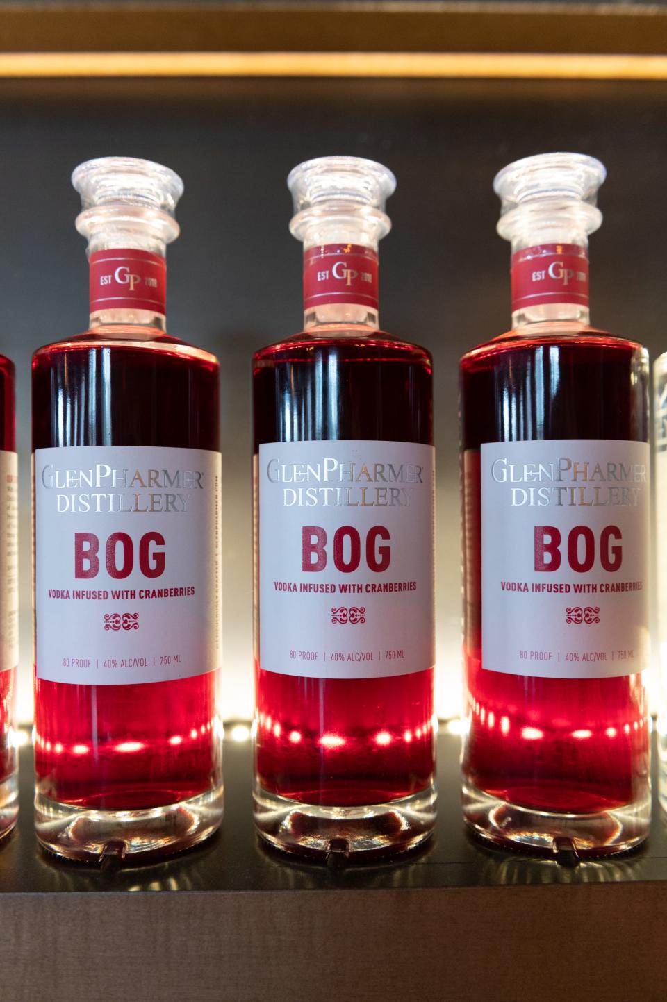 GlenPharmer Distillery in Franklin is offering a complete Thanksgiving to-go menu along with its festive GlenPharmer BOG vodka, which is made with infused with cranberries from Decas Farms in Carver.