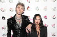 Machine Gun Kelly, 32, and Megan Fox, 33, who are believed to be no more following break-up reports, first began dating in 2020. In January 2022, the pair surprised their fans by announcing their engagement, with MGK sharing with Vogue the story about the ring he gave to the ‘Transformers’ actress in a joint interview. Revealing the concept is that love is pain, he said: “The concept is that the ring can come apart to make two rings. When it’s together, it’s held in place by a magnet. So you see how it snaps together? And then it forms an obscure heart. And you see this right here? The bands are actually thorns. So if she tries to take it off, it hurts.”