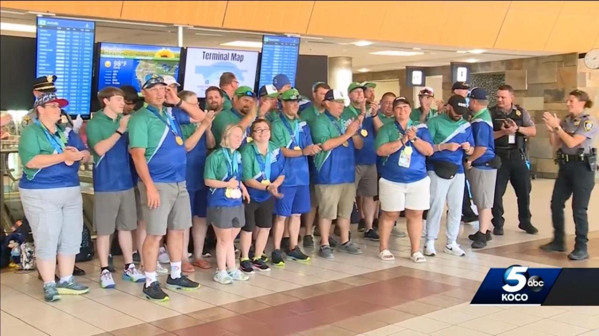 Oklahoma Special Olympics team comes home from USA Games