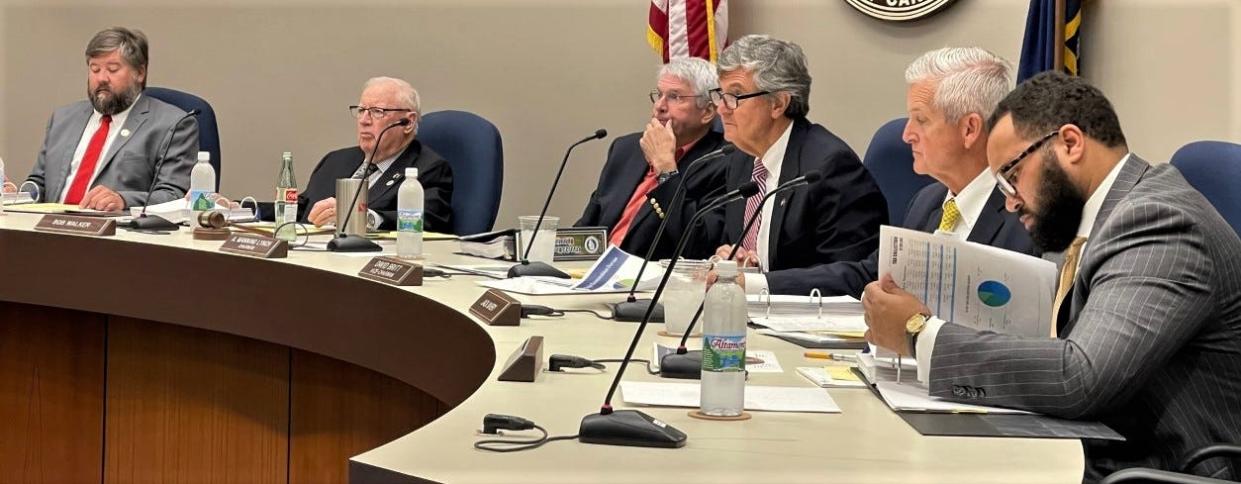 Spartanburg County Council on Thursday approved the first of three readings of a budget for 2022-23. A public hearing is scheduled during Monday's meeting.