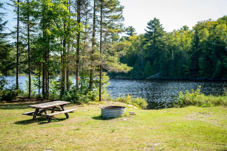 Craig Lake State Park in summer 2022.