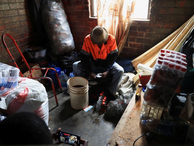 Zimbabwe clamps down on "backyard brewers" as fake booze booms