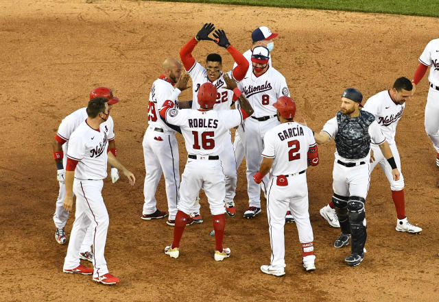 This is a 2021 photo of Juan Soto of the Washington Nationals baseball  team. This image reflect …