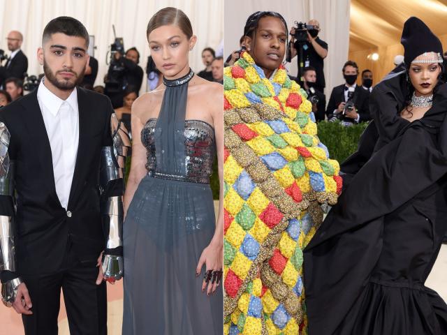 Naomi Osaka Adds Red Flowers & Crystals To Her Hair For Met Gala