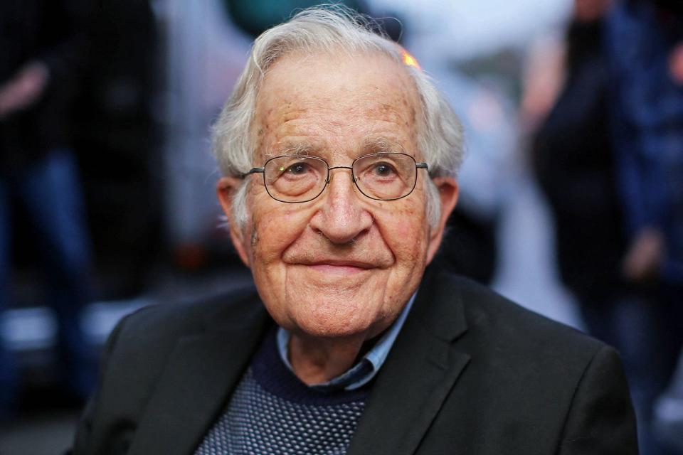 <p>HEULER ANDREY/AFP via Getty </p> Noam Chomsky