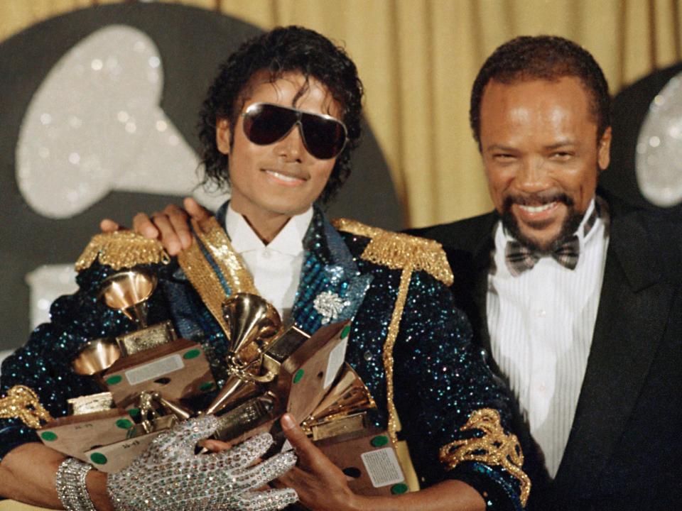 michael jackson quincy jones grammys 1984