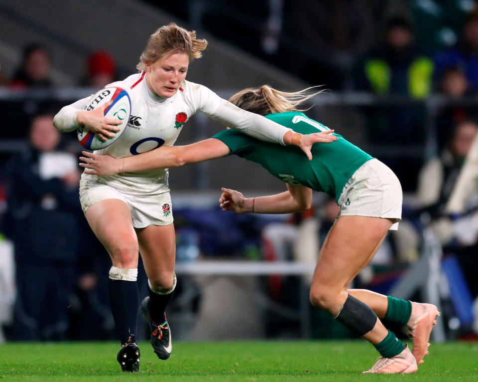 Worcester Warriors star Lydia Thompson is hoping she and her teammates can enjoy a successful end to the domestic season © Reuters