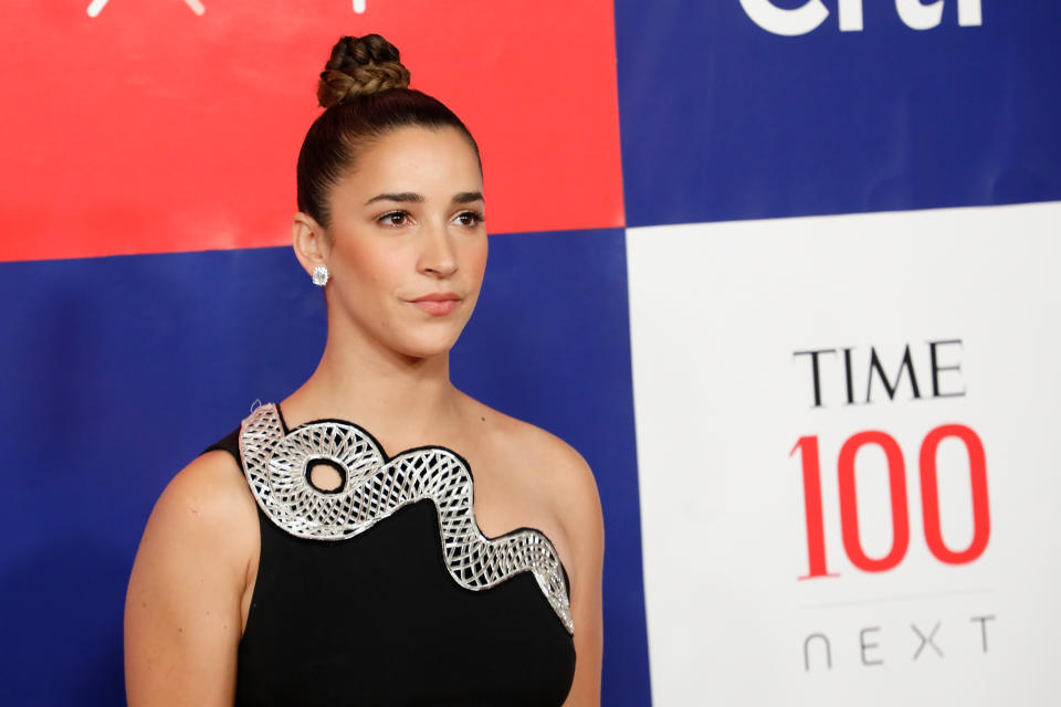 NEW YORK, NEW YORK - NOVEMBER 14: Aly Raisman attends Time 100 Next at Pier 17 on November 14, 2019 in New York City. (Photo by Taylor Hill/FilmMagic)