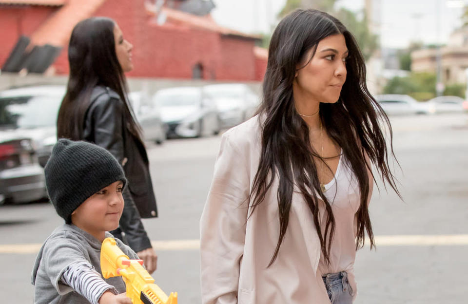 Kourtney Kardashian denied her son Mason is on TikTok credit:Bang Showbiz