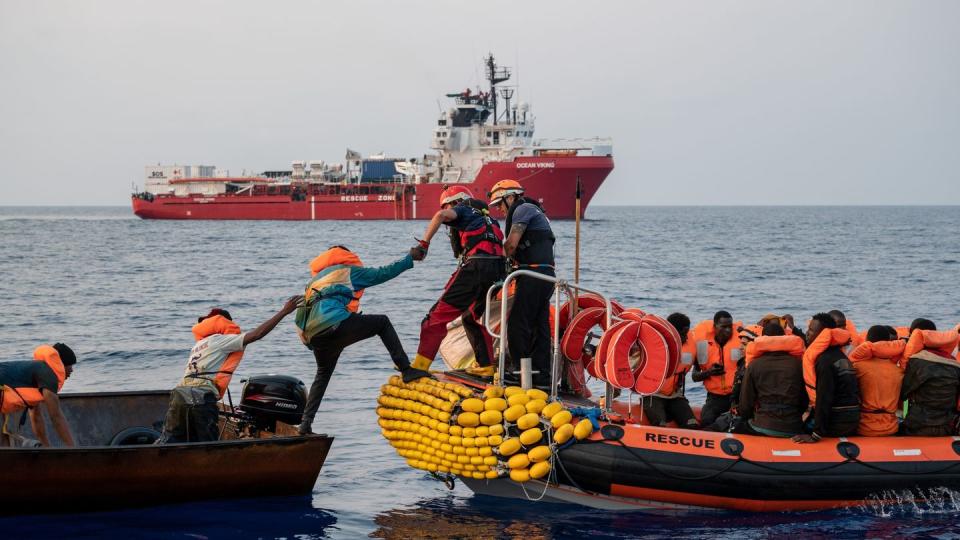 Zu den Preisträgern gehörte in diesem Jahr auch die Seenotrettungs-Organisation 