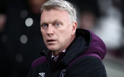 David Moyes looks stern - Credit: Getty Images