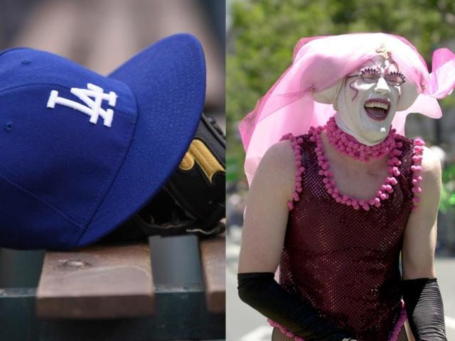 Dodgers, Giants Both Wearing Pride Caps In-Game in June