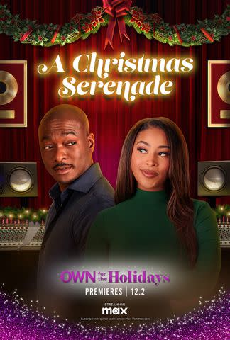 <p>OWN</p> "A Christmas Serenade" film poster