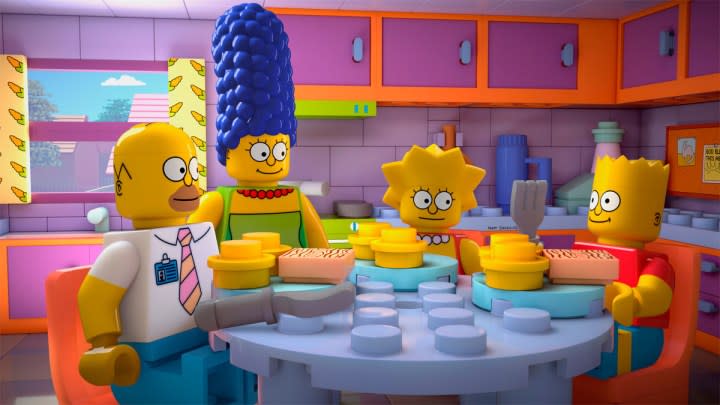 The Simpsons go LEGO in Brick Like Me.