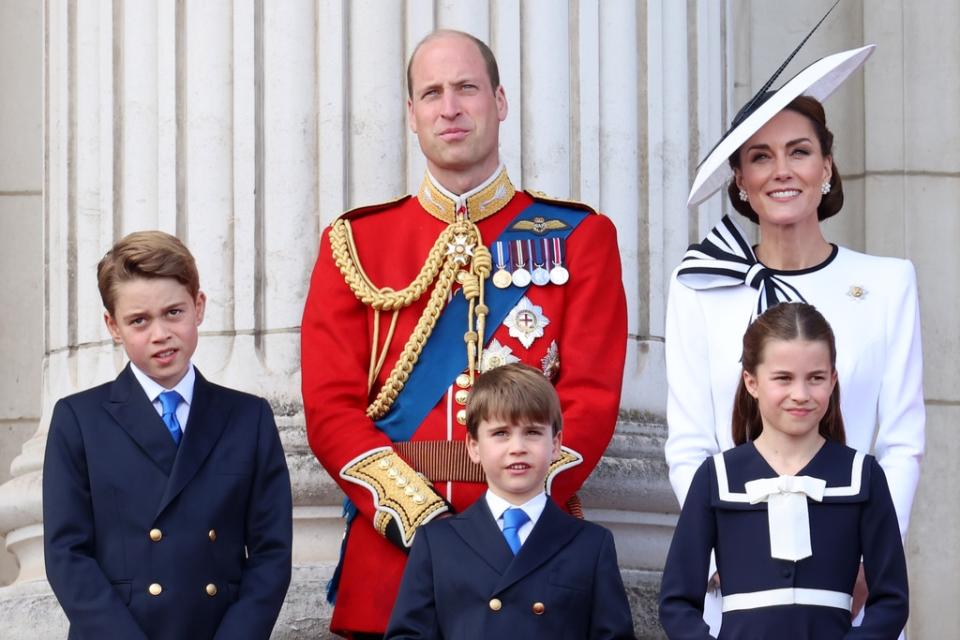Prince William, Kate Middleton, Prince George, Prince Louis, Princess Charlotte