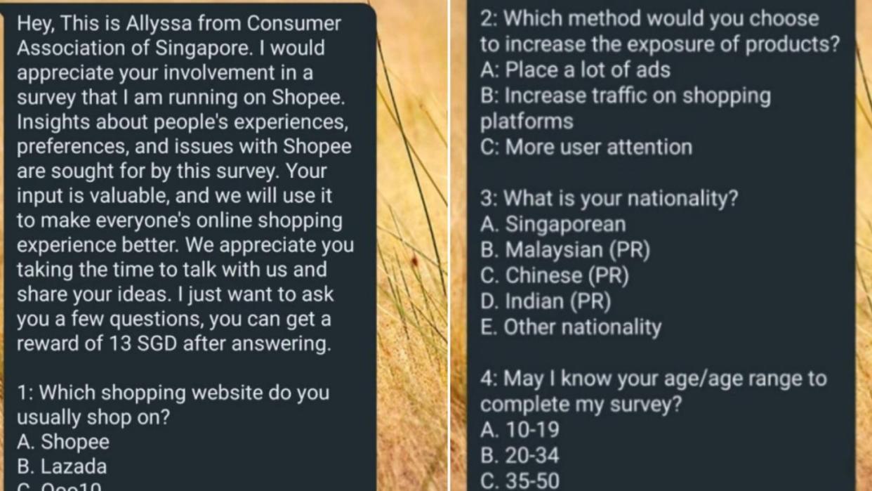 Shopping survey scam alert on WhatsApp: 'CASE' impersonators targeting unsuspecting users