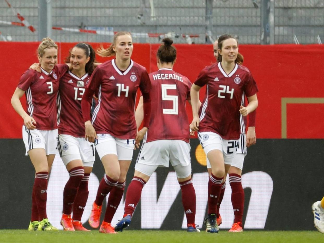 Nach Corona-Schock: DFB-Frauen setzen Ausrufezeichen