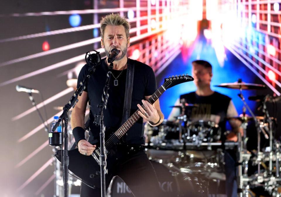 TORONTO, ONTARIO – SEPTEMBER 08: Chad Kroeger of Nickelback performs at the Festival Street Music Stage during the 2023 Toronto International Film Festival on September 08, 2023 in Toronto, Ontario. (Photo by Matt Winkelmeyer/Getty Images)