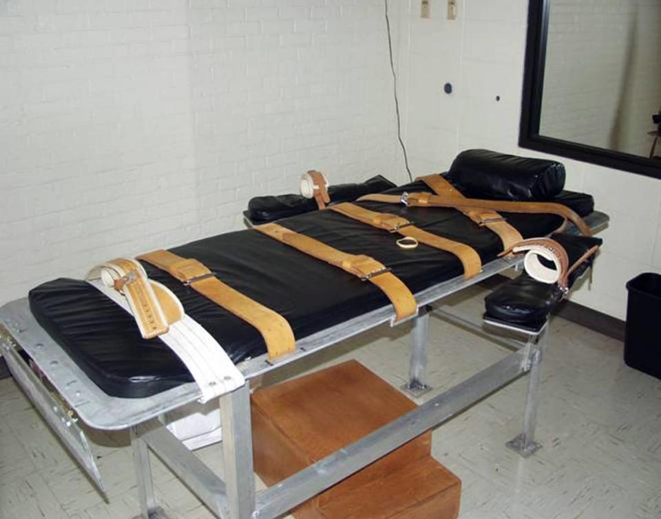 MISSISSIPPI DEPARTMENT OF CORRECTIONSThe lethal injection room at Mississippi State Penitentiary at Parchman.