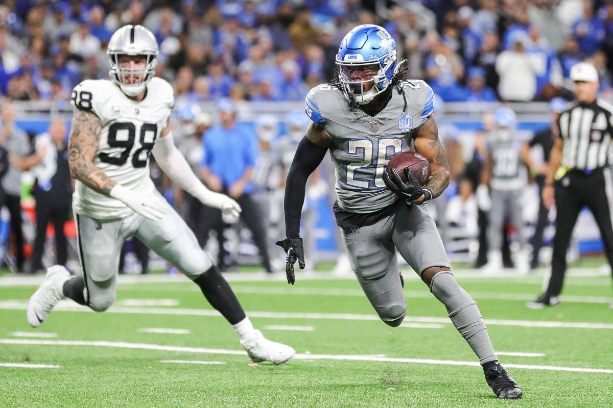 Detroit Lions game score vs. Las Vegas Raiders: Live updates, highlights