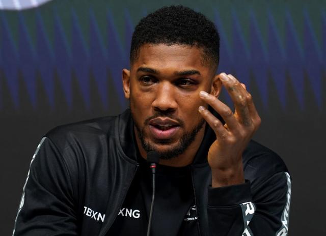 Anthony Joshua and a host of sports starts lent their support to the family (PA Archive)