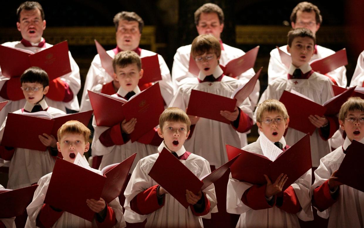 Chorsters from Westminster Cathedral School - Justin Sutcliffe