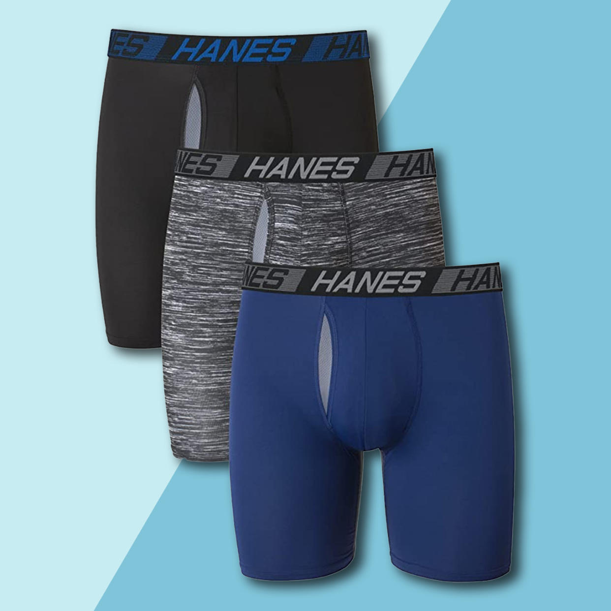 best boxer briefs — Hanes Sport Men’s X-Temp Boxer Brief