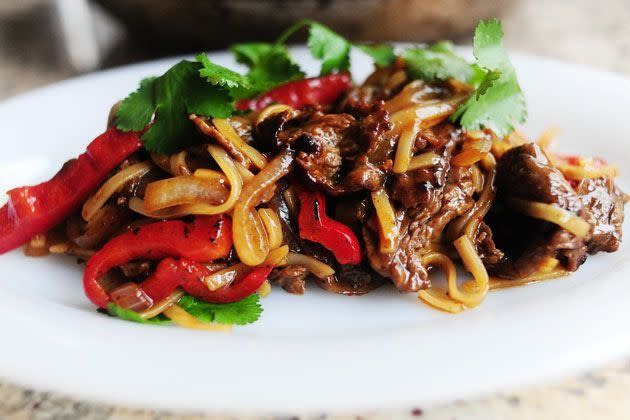 stir fry recipes beef peppers