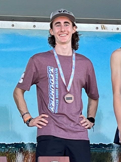 Ben Skaggs, Riverview High, All-Area Boys Cross Country, 2023