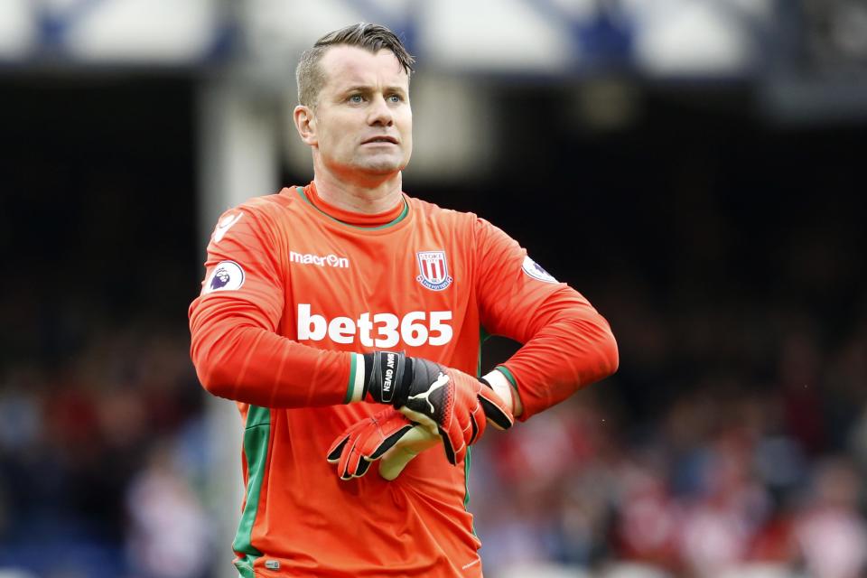 Football Soccer Britain - Everton v Stoke City - Premier League - Goodison Park - 27/8/16 Stoke City's Shay Given after the game Action Images via Reuters / Ed Sykes Livepic EDITORIAL USE ONLY. No use with unauthorized audio, video, data, fixture lists, club/league logos or "live" services. Online in-match use limited to 45 images, no video emulation. No use in betting, games or single club/league/player publications. Please contact your account representative for further details.