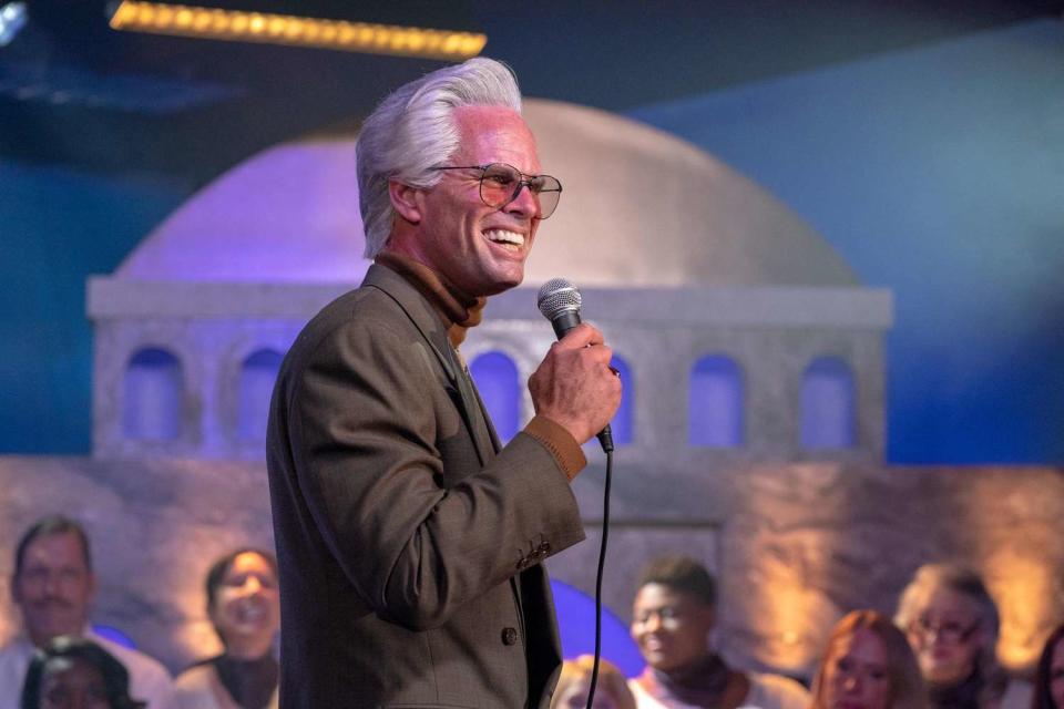 Walton Goggins as "Baby" Billy Freeman in HBO's "The Righteous Gemstones."