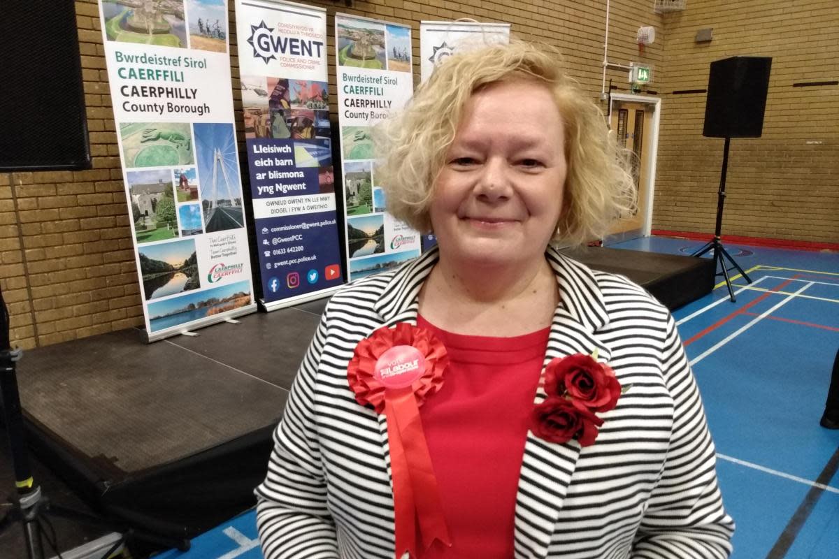 Jane Mudd has become the first woman to be elected a police and crime commissioner in Wales. <i>(Image: LDRS)</i>