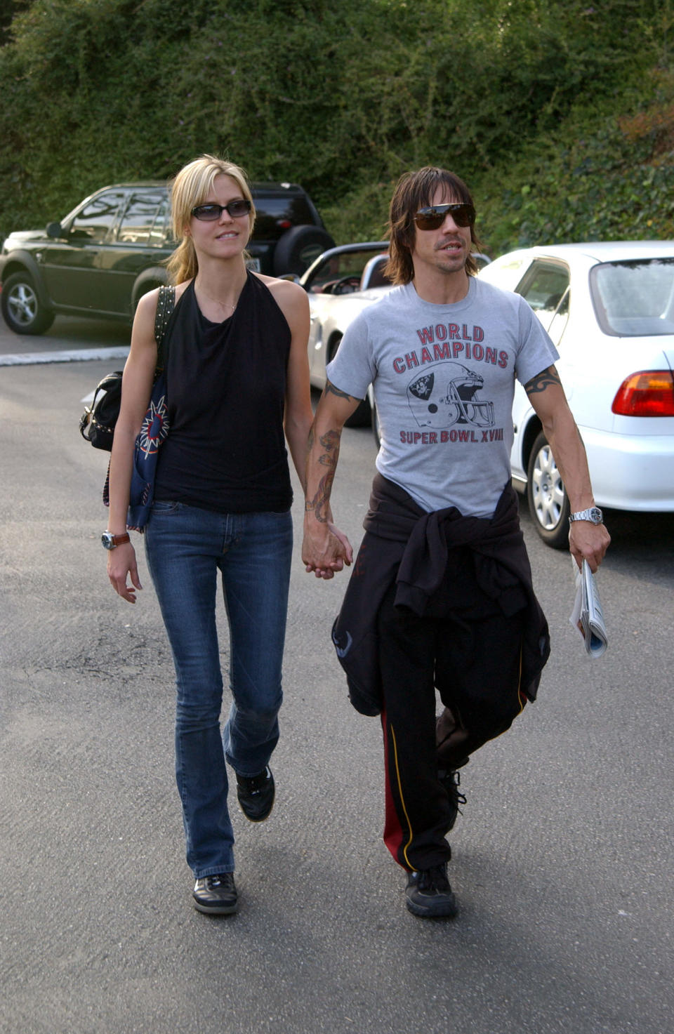 Heidi Klum and Anthony Kiedis