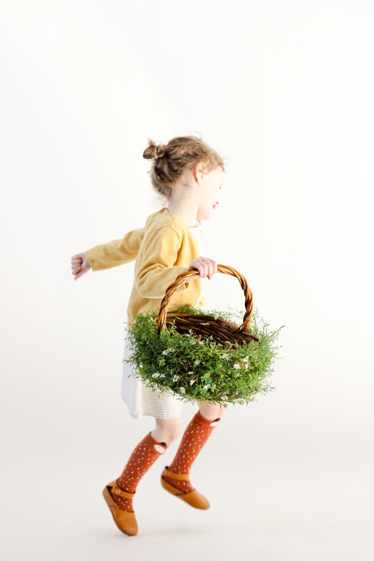 Greenery Easter Basket