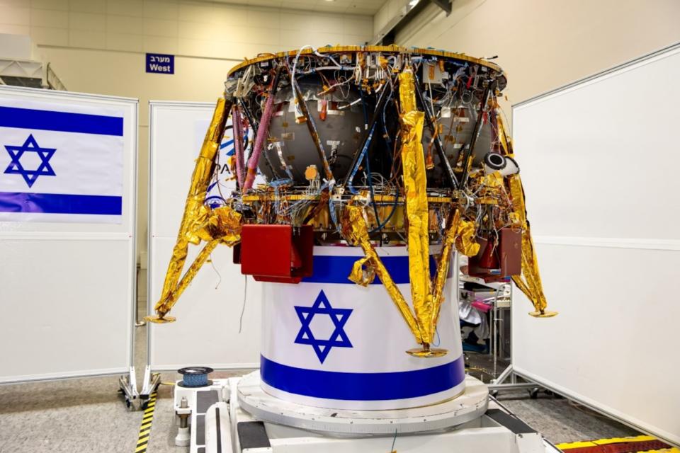 The nonprofit SpaceIL and Israel Aerospace Industries (IAI) plan to launch a robotic lunar landing mission atop a SpaceX Falcon 9 rocket in December 2018. <cite>SpaceIL</cite>