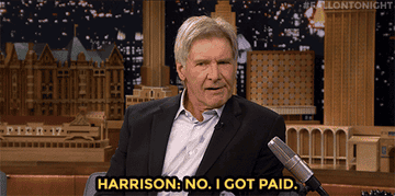 Harrison Ford appears on "The Tonight Show with Jimmy Fallon"