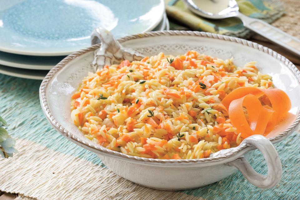 Carrot Orzo