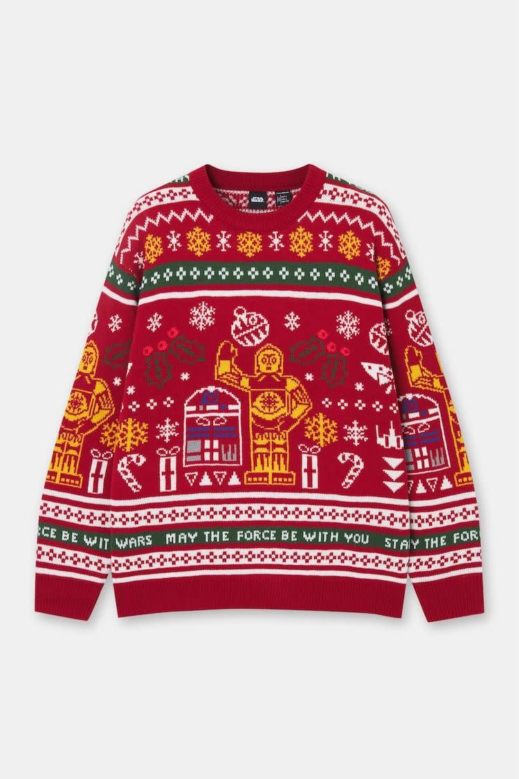 <p><a href="https://go.redirectingat.com?id=74968X1596630&url=https%3A%2F%2Fwww.pullandbear.com%2Fus%2Fstar-wars-christmas-sweater-l07555526%3FcS%3D600&sref=https%3A%2F%2Fwww.menshealth.com%2Fstyle%2Fg42127591%2Fbest-mens-ugly-christmas-sweaters%2F" rel="nofollow noopener" target="_blank" data-ylk="slk:Shop Now;elm:context_link;itc:0;sec:content-canvas" class="link ">Shop Now</a></p><p>Star Wars Christmas Sweater</p><p>$49.90</p>