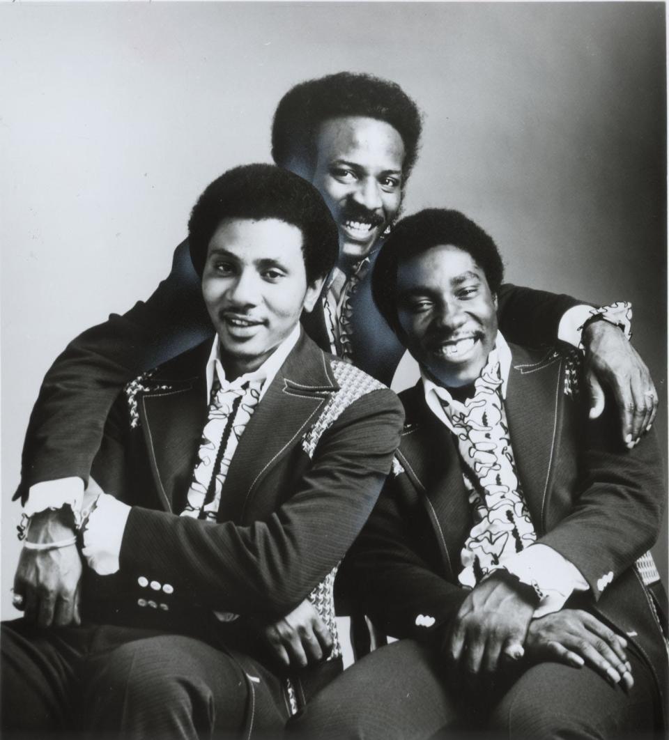 The O'Jays pose for a photo in the early 1970s.