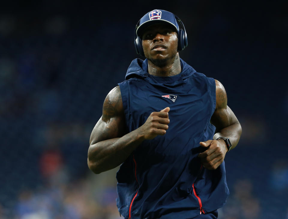 Two weeks after landing with the Patriots, Josh Gordon has yet to make his debut. (Getty Images)