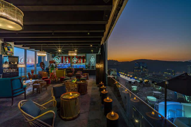 Courtesy of W Santiago W Santiago, Chile, hotel terrace bar