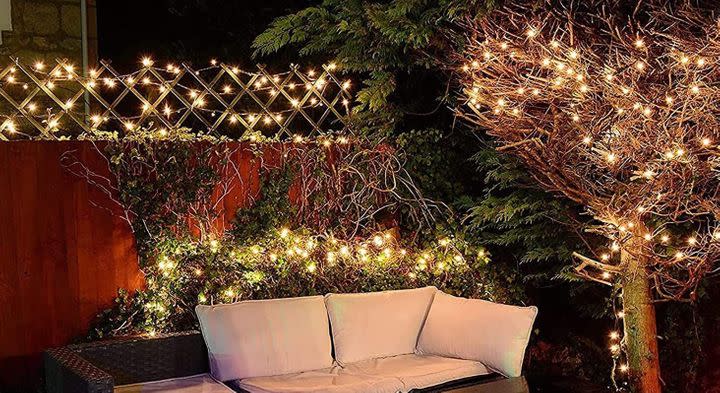 Light up your garden with 15% off these warm outdoor solar fairy lights