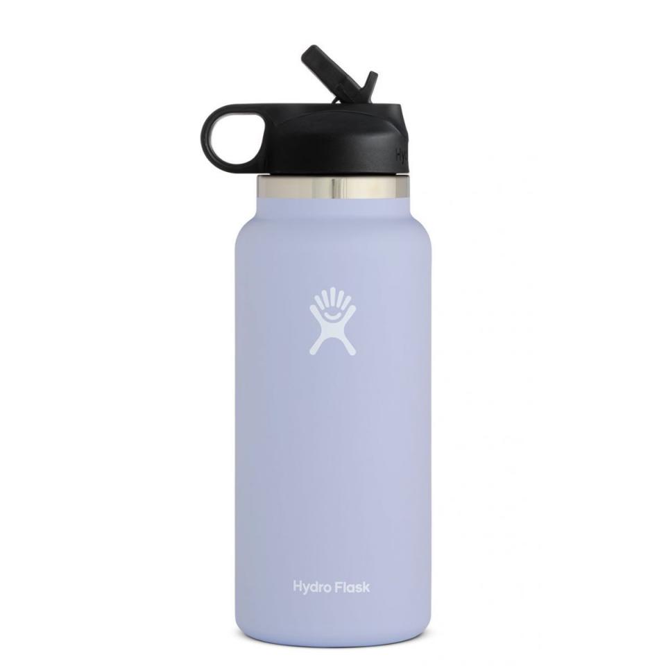 27) Hydroflask 32 oz Wide Mouth w/ Straw Lid