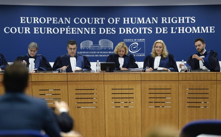 The European Court of Human Rights (ECHR) heard in September 2023 a case brought by six Portuguese youths accusing governments of moving too slowly to counter climate change (FREDERICK FLORIN)
