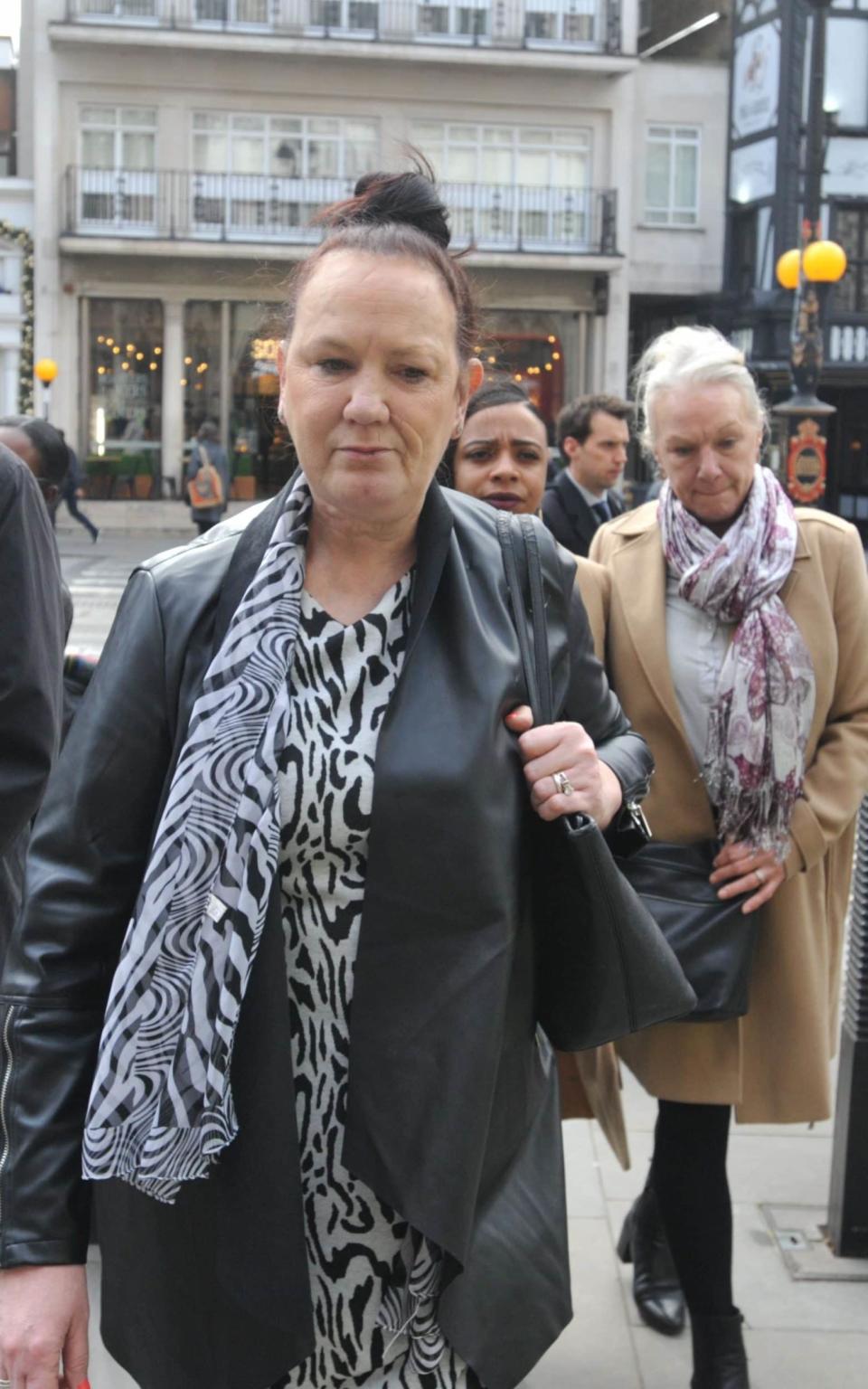 Mother Pam Duggan and aunt Carole Duggan arriving at the Royal Courts of Justice in London at an earlier hearing - Credit: Nick Ansell/PA